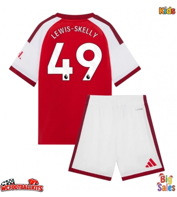 Arsenal Myles Lewis-Skelly #49 Replica Home Stadium Kit for Kids 2026-27 Short Sleeve (+ pants)